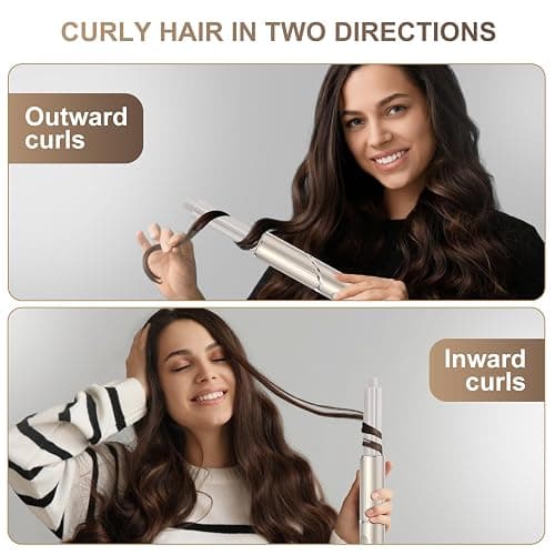 1 Pair Auto-Wrap Curlers Compatible with Shark FlexStyle (HD400 Series) Curling Iron Accessory, Self-Curling Attachment,Effortless Curls, Waves & Volume Hair Tools,Hair Styler & Drying Tool. thumbnail 2