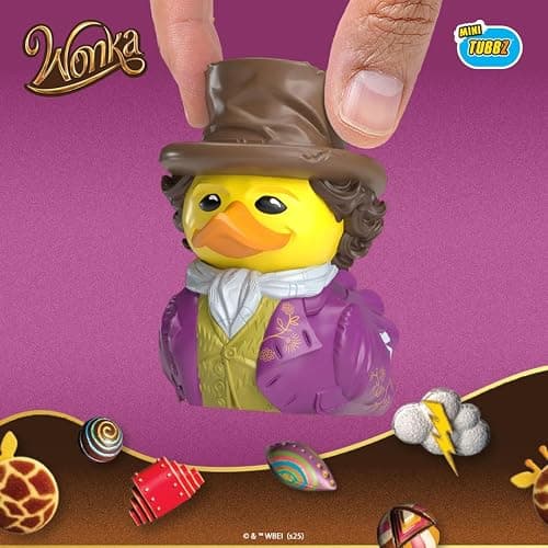 TUBBZ Mini: Willy Wonka Cosplaying Rubber Duck Vinyl Figure thumbnail 5