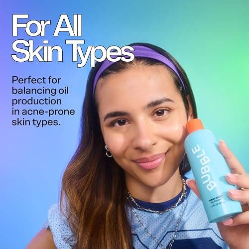 Bubble Skincare Fresh Start Gel Face Wash - Gentle PHA Exfoliating Facial Cleanser to Reduce Oil + De-Clog Pores - Daily Face Cleanser with Aloe Vera to Soothe Sensitive Skin - Vegan Skin Care (125ml) thumbnail 5