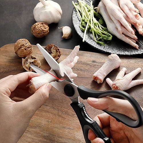 Kitchen Utensil Set-Silicone Cooking Utensils-33 Kitchen Gadgets & Spoons for Nonstick Cookware-Silicone and Stainless Steel Spatula Set-Best Kitchen Tools, Useful Pots and Pans Accessories thumbnail 6