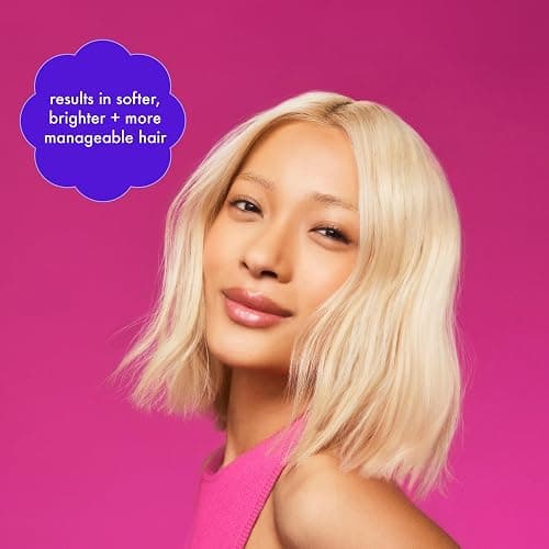 amika bust your brass cool blonde strength repair shampoo thumbnail 6