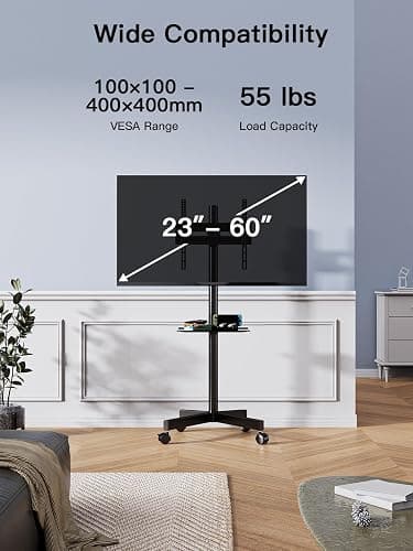 Rolling TV stand thumbnail 7