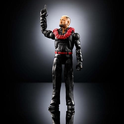 Mattel WWE Elite Action Figure & Accessories, Series #118, 6-inch Collectible Solo Sikoa with 25 Articulation Points & Swappable Hands thumbnail 5