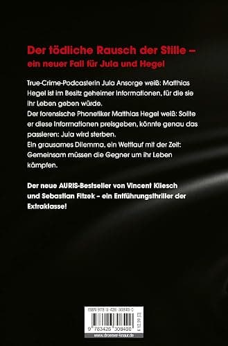 Todesrauschen: Auris. Nach einer Idee von Sebastian Fitzek | SPIEGEL Bestseller. Der 3. Band der Jula und Hegel-Thriller-Reihe (Ein Jula und Hegel-Thriller, Band 3) thumbnail 2