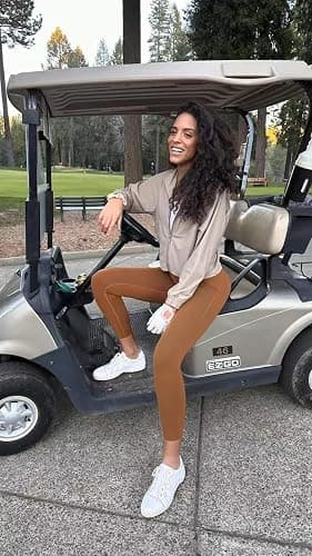 altiland Women's Athletic Running Yoga Gym Track Zip Up Cropped Jackets UPF 50+ Sun Protection Long Sleeve Workout Shirts - Gravel - Medium thumbnail 6
