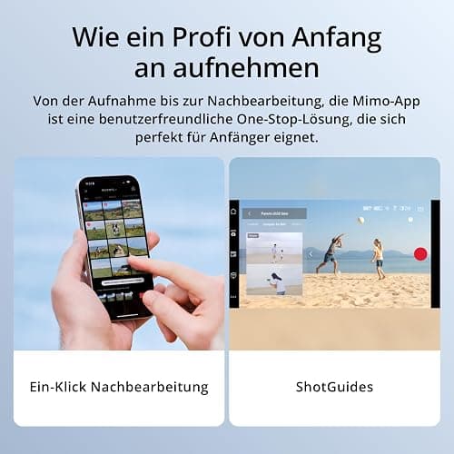 DJI Osmo Mobile 7 Gimbal-Stabilisator für iPhone, Android, integriertes Stativ, Ultraleicht, 3-Achsen-Smartphone-Gimbal, ActiveTrack 7.0, ShotGuides, EIN-klick-Bearbeitung, 10 Std. Nutzung thumbnail 7