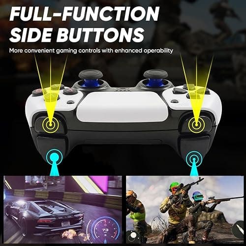 2026 Upgraded M15 Retro Game Stick, 4K HDMI Video Games Console with 40,000+ Built-in Classic Games, 14 Emulators, Plug & Play TV Game Stick with Dual 2.4G Wireless Controllers (128, GB) thumbnail 4