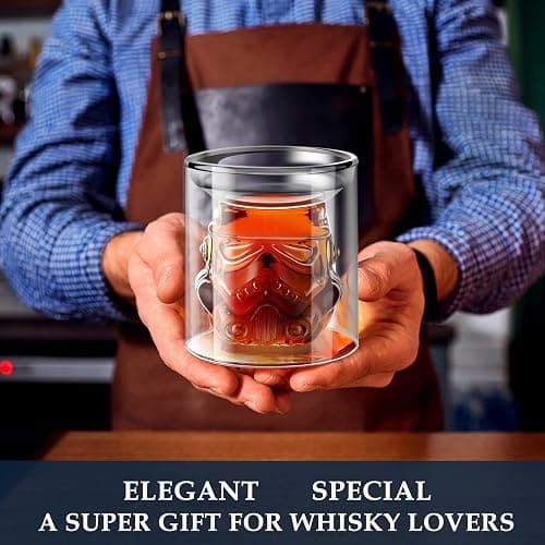 Creative Whisky Sobriety Glasses, Whiskey Carafe, Flask Carafe for Wine, vodka, Scotch, Bourbon, Liquor - 150ml Gifts for Men, 2 pcs thumbnail 6