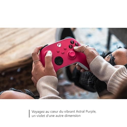 Xbox Manette sans Fil - Deep Pink Series X, Series S, One, Windows 10 & 11, Android et iOS thumbnail 5