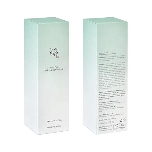Beauty of Joseon Green Plum Refreshing Cleanser Gel Type Deep Pore Cleansing, Acne Face Wash, Blackhead Remover for All Skin Types, Korean Skincare 100ml, 3.38 fl.oz thumbnail 8