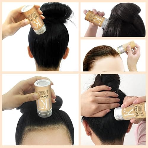 Shiyalan Hair Wax Stick, Wax Stick for Hair, Slick Stick for Hair Non-greasy Styling Hair Pomade Stick, Strong Hold Makes Hair Look Neat and Tidy（2.7 Ounce） thumbnail 5
