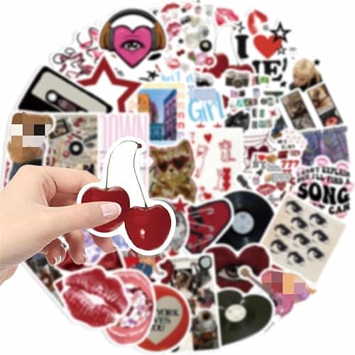 50Pcs Aesthetic Downtown Girls Stickers Pack Cool Trendy Y2K Stickers for Water Bottle Funny Waterproof Sticker for Teens Adults Vinyl Sticker for Laptop Skateboard Party Supplies(Downtown) thumbnail 3