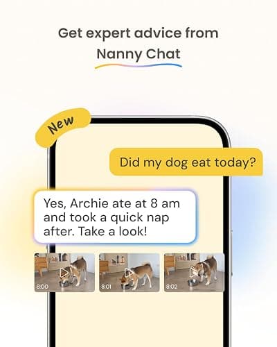 Furbo 360° Dog Camera [Subscription Required] Unlock w/Paid Plan: Home Security & Dog Safety Alerts, Rotating Pet Treat Toss w/ 2-Way Speaker, Smart Cam w/Phone App (Low Risk, 3mo Min. Cancel Anytime) thumbnail 8