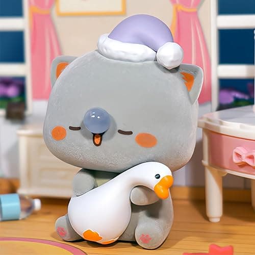 BEEMAI Mitao Cat Love is Like A Peach Series 1PC Blind Box Random Design Cute Figures Collectible Toys Birthday Gifts thumbnail 8