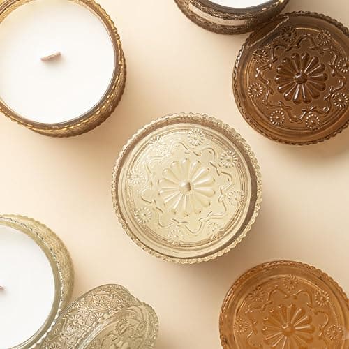 LA JOLIE MUSE Vanilla Bomb Candle| Vanilla, Lemon Zest & Patchouli |19 oz Large Wooden Wick | Natural Soy Wax | 90 Hours Clean Burn | Gift-Ready for Hosts | Seasonal Home Décor thumbnail 7
