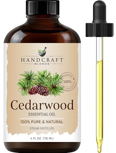 Handcraft Blends Cedarwood Essential Oil – Huge 4 Fl Oz – 100% Pure and Natural – Premium Grade Essential Oil for Diffuser and Aromatherapy, Skin, Massage, Candle and Soap Making Fragrance - Image 1