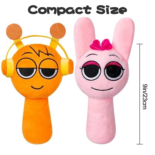 BESTVIVE Plush Figure Toys for Kids, 6PCS Horror Games Plushies Toy for Fans Soft Stuffed Animal Pillows Doll Christmas thumbnail 3