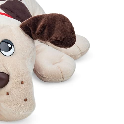 POUND PUPPIES Light Brown with Brown Short Ears Plush Toy thumbnail 8