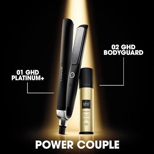 ghd Platinum+ Styler 1" Flat Iron Hair Straightener, Ceramic Straightening Iron Professional Hair Styling Tool for Stronger Hair, More Shine, & More Color Protection thumbnail 9