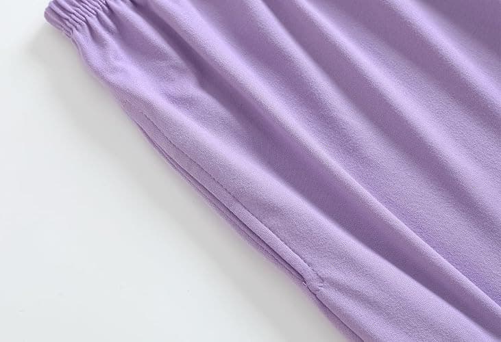 Vopmocld Unisex Kids Button Down Pajama Sets Short Sleeve & Shorts Solid Color Teens Outfit with Pockets Lounge Sets thumbnail 7