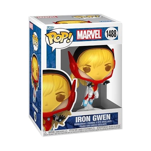 Funko Pop! Marvel: Spider-Gwen: Gwenverse - Iron Gwen - Collectable Vinyl Figure - Gift Idea - Official Merchandise - Toys for Kids & Adults - Marvel Fans - Model Figure for Collectors and Display - Image 1