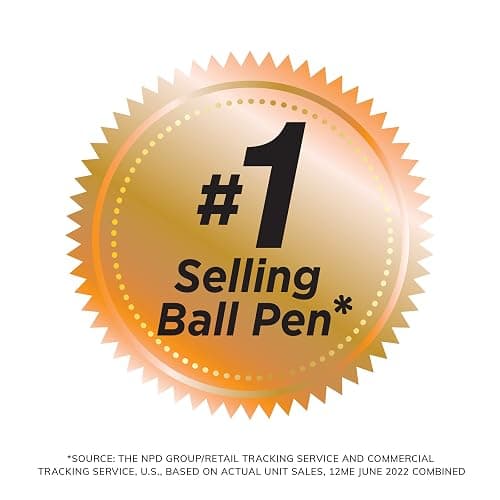 BIC Round Stic Xtra Life Assorted Ink Ballpoint Pens, Medium Point (1.0mm), 60-Count Pack of Bulk Pens, Flexible Round Barrel for Comfortable Writing, No. 1 Selling Ballpoint Pens thumbnail 6