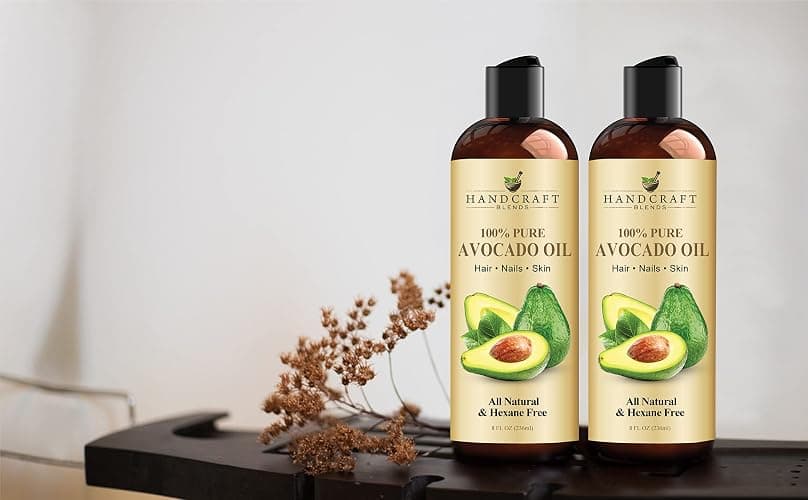 Handcraft Blends Avocado Oil - Cold-Pressed 8 Fl Oz - 100% Pure and Natural - Premium Grade Carrier Oil for Skin and Hair - Hair and Body - Massage - Hexane-Free thumbnail 6