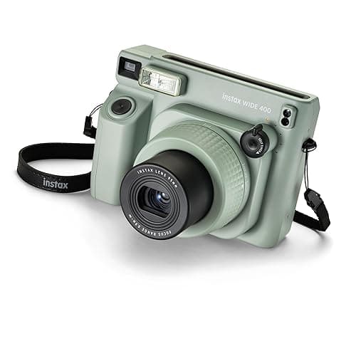 Fujifilm INSTAX Wide 400 Instant Camera - Sage Green - Camera Only thumbnail 2