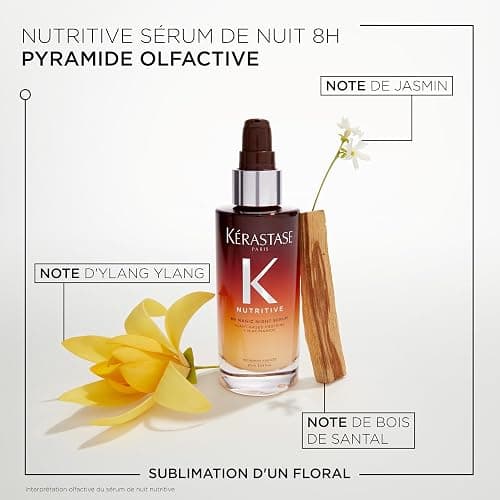 KERASTASE Nutritive - 8H Magic Night Serum Cheveux - Nourrit et Protège de L'Humidité - +98% de Force - +40% de Brillance - Protéines Végétales et Niacinamide - Texture Crème - Cheveux Secs thumbnail 7