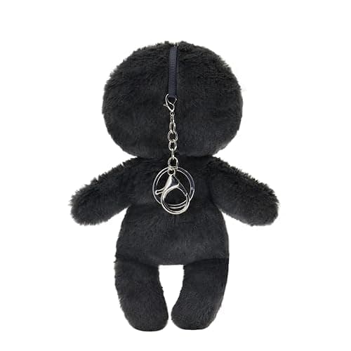 CNAANA Halloween Black Skull Plushies Figure, Skeleton Stuffed Toy for Holiday Decor & Gifting (7.6inch) thumbnail 6