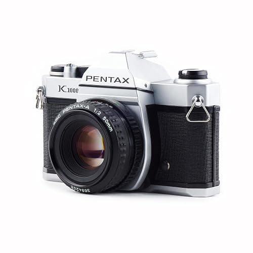 Pentax K1000 Manual Focus SLR Film Camera with Pentax 50mm Lens (Renewed) thumbnail 3