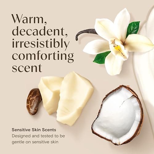 Aveeno Daily Moisturising Lotion with Cocoa Butter and Vanilla Scent 300ml | Lightweight, Hydrating Formula for Sensitive Skin, Nourishes and Soothes Dry Skin thumbnail 4