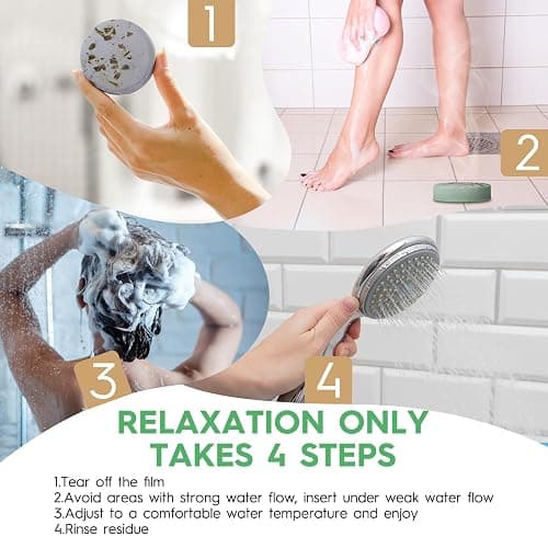 Shower Steamers Aromatherapy Spa Gifts for Women 8 Pack, Shower Bombs Birthday Gifts for Mom with Lavender Natural Essential Oils, Self Care Gifts for Women & Lover thumbnail 5
