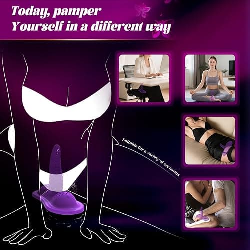 Vibrator 6.5" Insertable Monster Dildos Women Sex Toys - 10 Swing & Vibration Modes Adult Toys Sex Chair Sex Machine for Triple Stimulation, RAGINARD Remote Ride G Clit Anal Vibrators Big Thick Dildo thumbnail 5