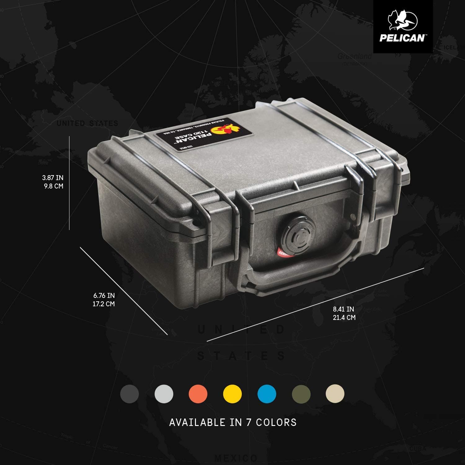 Pelican 1120 Case with Foam (Black), One Size thumbnail 5