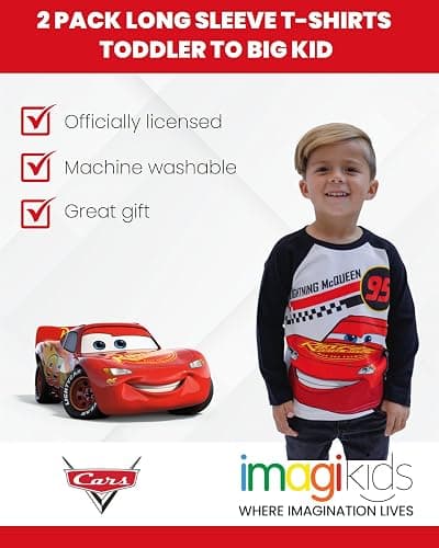 Disney Mickey Mouse 2 Pack T-Shirts Toddler to Big Kid thumbnail 3