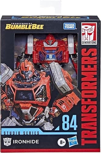 Transformers Toys Studio Series 84 Deluxe Class Bumblebee Ironhide Action Figure - Ages 8 and Up, 4.5-inch thumbnail 3