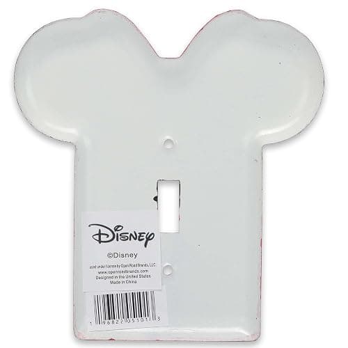 Disney Minnie Mouse Metal Light Switch Plate - Minnie Mouse Switch Plate Decoration for Kids' Bedroom, Play Room or Movie Room thumbnail 4
