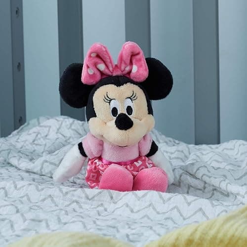 KIDS PREFERRED Disney Baby Minnie Mouse Stuffed Animal Plush Toy Mini Jingler, 6.5 inches thumbnail 2