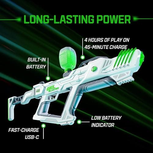 The Original Supersized Gel Blaster Surge XL - Splat Ball Gun 150+ Foot Range - Toy Gel Blasters - Semi, Full-Auto, Triple Burst Modes - Outdoor Games & Toys - Ages 14+ thumbnail 5