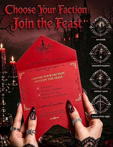Beetles Halloween Box Vampiric Feast, Gel Nail Polish Kit with UV Light | HEMA- and TPO-Free 8-Color Gel Polish Set with Nail Tips and Stickers for Halloween DIY Nail Art and Gifts for Women thumbnail 8