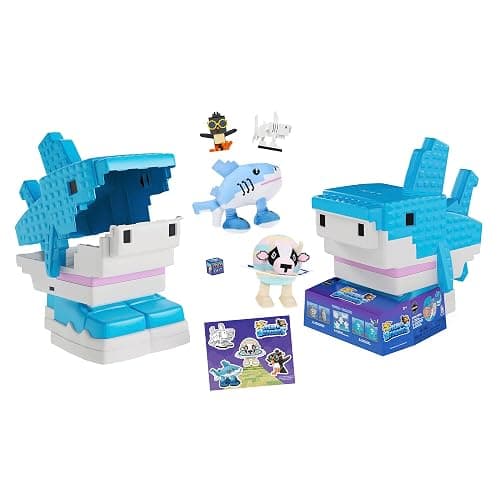 PhatMojo Steal A Brainrot - Tralalero Tralala Collector Bundle - Includes 2 Plush, 2 Figures & Chase DLC Redeemable on Roblox - Officially Licensed thumbnail 5