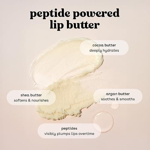 eos Lip Butter- Vanilla Cashmere, Peptide Lip Treatment, 0.35 oz thumbnail 6