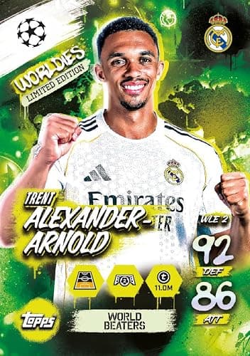 Topps UCC Match Attax 2025/26 - Random Mini Tin - Contains 28 Match Attax Cards Plus a Random Star Boy LE and 3 Exclusive 'Worldies' LE Cards thumbnail 9