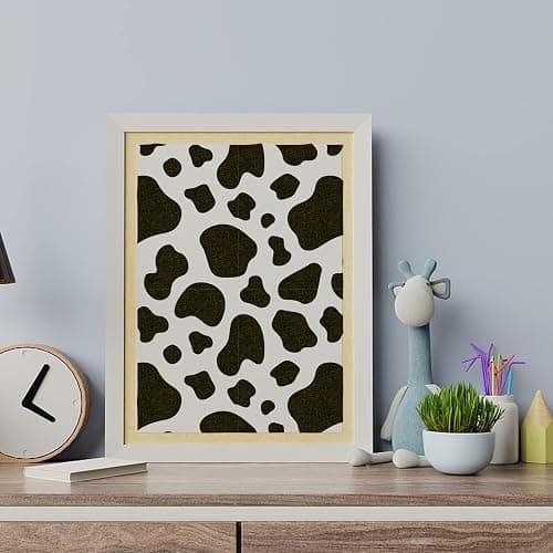 NBEADS Cow Spots Stencil, Reusable Stencils Square DIY Craft and Painting Wall Stencils 11.8×11.8 Inch for Painting on Wood Canvas Paper Furniture Wall thumbnail 5