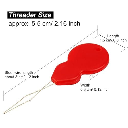 Lusecarl Needle and Thread for Hair Extensions 3 Rolls Hair Weave Sewing Threads with 10 Pcs C J I Shape Curved Upholstery Needles for Hand Sewing, Hair Extensions, Making Wigs DIY (10+3, Black) thumbnail 5