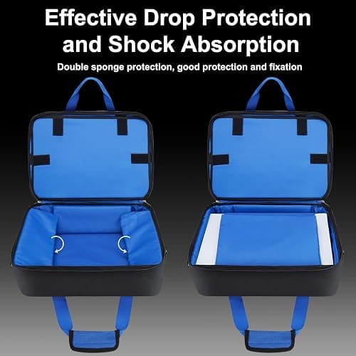 GDNasist Carrying Case for PS5, Travel Thickened Protective Bag Compatible with Playstation 5 Console, Headset, PS5 Controller, Game Discs, and Gaming Accessories thumbnail 6