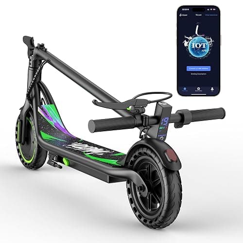 VOLPAM Electric Scooter, 350W/500W Powerful Motor & 19/MPH Top Speed, 21-28Miles Long Range, Folding E Scooter Choice - Image 1