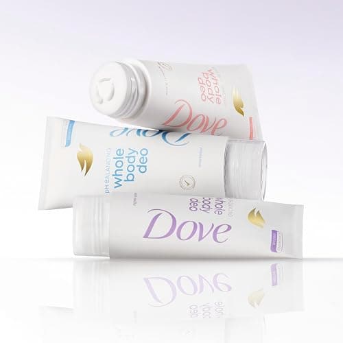 Dove Whole Body Deo Aluminum Free pH Balancing Cream Deodorant Coconut & Vanilla for 72h Odor Control 2.5 oz thumbnail 4