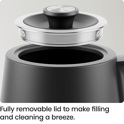 Chefman Gooseneck Electric Kettle, 0.8L Pour Over Tea Kettle for Coffee and Tea, One-Touch Operation, Boil-Dry Protection, Auto Shut-Off, Ultra-Fast Hot Water Boiler – Black thumbnail 6